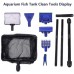 Toopify Aquarium Fish Tank Clean Tools, 6 in 1 Adjustable Cleaning Kit & Fish Tank Gravel Cleaner Siphon for Water Changing and Sand Cleaner