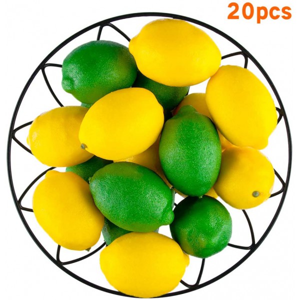 Details about   1/6Pcs pcs Limes Lemons Decorative Plastic Artificial Imitation Fruit Fake U1C8 