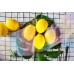 Toopify 20 PCS Yellow Artificial Lemons, Fake Fruit Lifelike Simulation Lemons for Home Kitchen Party Decoration 3'' X 2''